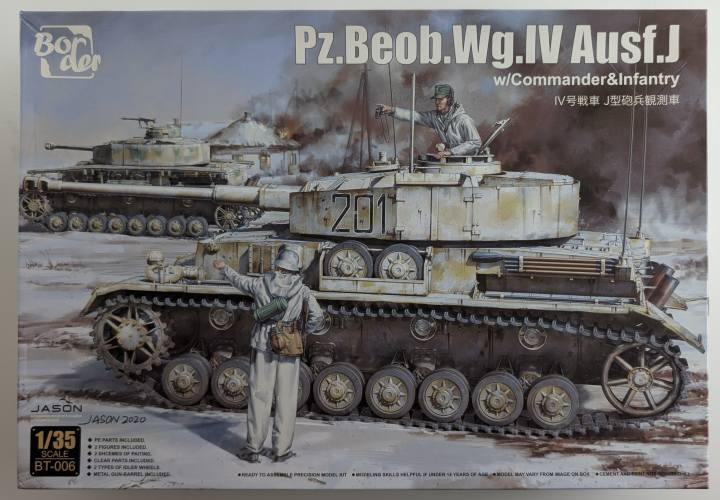 BORDER MODELS 1/35 BT-006 PZ.BEOB.WG.IV AUSF.J