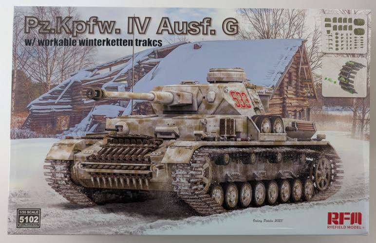 RYE FIELD MODEL 1/35 5102 PZ.KPFW.IV AUSF.G