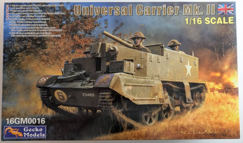 GECKO MODELS 1/16 16GM0016 UNIVERSAL CARRIER  MK.II