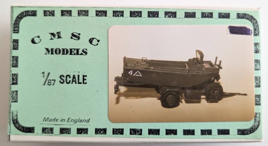 CMSC 1/87 028 PIONEER BOAT AND TRAILER