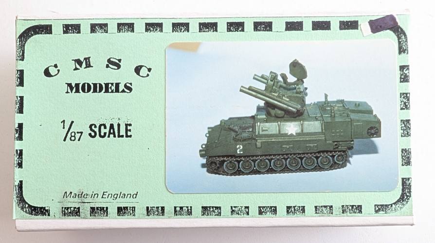CMSC 1/87 814 M109 ROLAND AIR DEFENCE VEHICLE