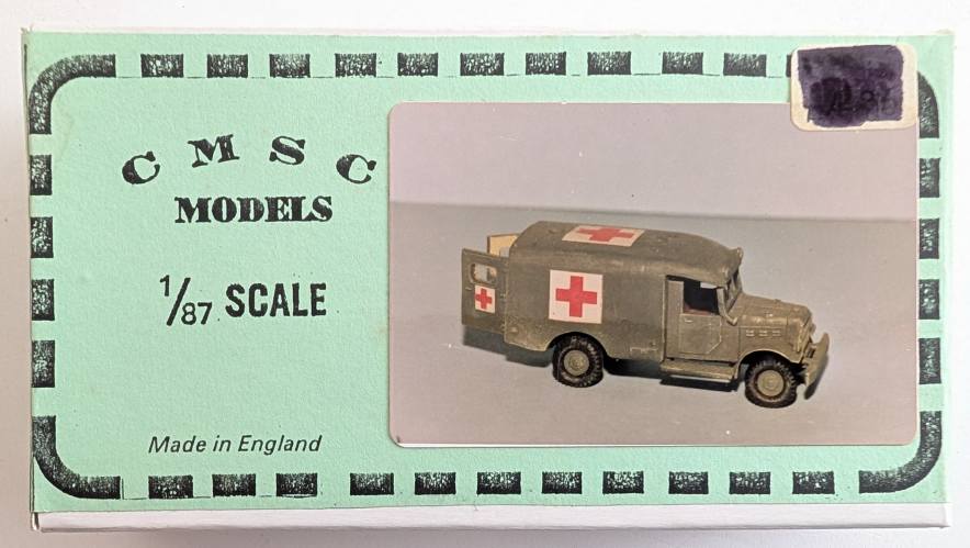 CMSC 1/87 007 DODGE AMBULANCE