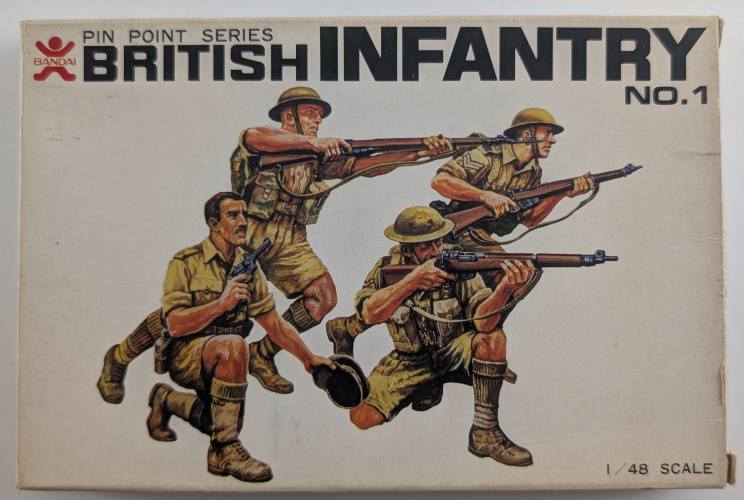 BANDAI 1/48 8365 NO.1 BRITISH INFANTRY