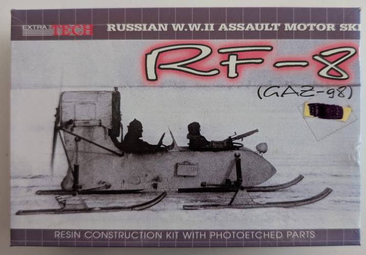 EXTRA TECH 1/72 7238 RUSSIAN WWII ASSAULT MOTOR SKI RF-8