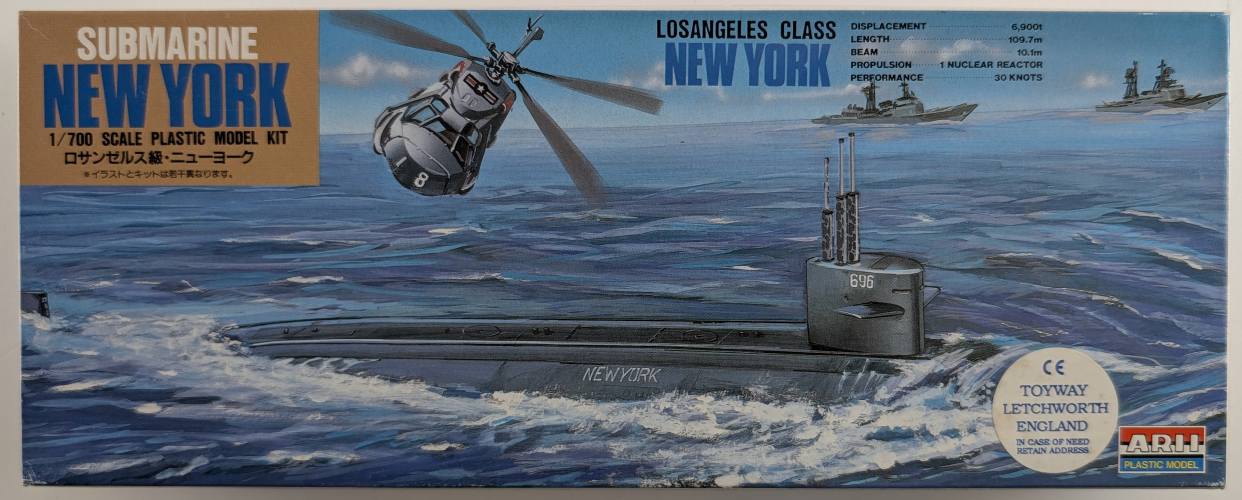 ARII 1/700 A641 NEW YORK SUBMARINE
