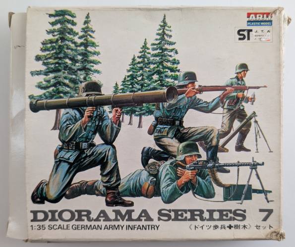 ARII 1/35 100 GERMAN ARMY INFANTRY diorama series 7