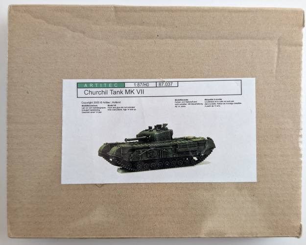 ARTITEC 1/87 87037 CHURCHILL TANK VII