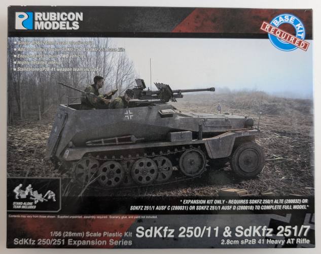 RUBICON MODELS 1/56 280045 SDKFZ 250/11   SDKFZ 251/7