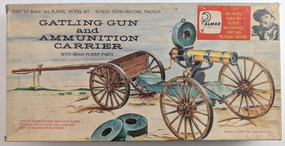 PALMER  101 GATLING GUN AND AMMUNITION CARRIER