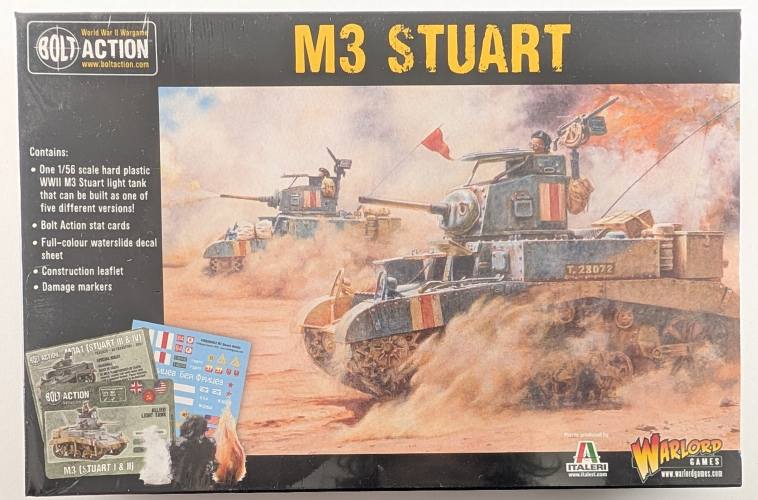 WARLORD 1/56 402013002 M3 STUART