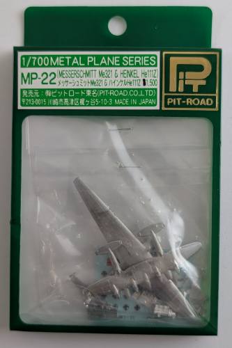 PIT-ROAD 1/700 MP-22 MESSERSCHMITT ME321   HEINKEL HE111Z