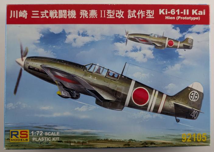RS MODELS 1/72 92105 KI-61-II KAI