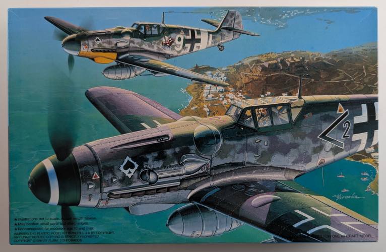 FUJIMI 1/48 48010 MESSERSCHMITT Bf 109G-6 TROP PIK-AS