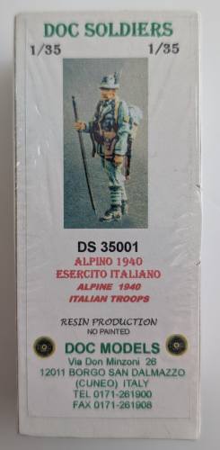 DOC MODELS 1/35 35001 ALPINO 1940 ESERCITO ITALIANO