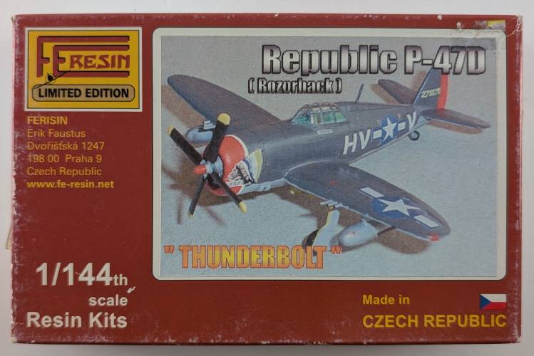 FE RESIN 1/144 144054 REPUBLIC P-47D RAZORBACK