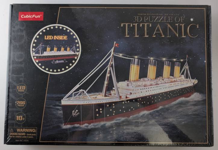 CUBICFUN  L521H 3D PUZZLE OF THE TITANIC
