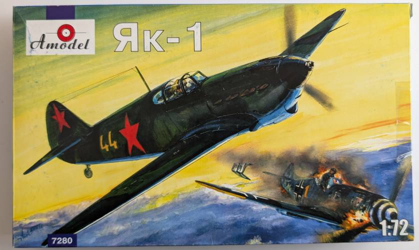A MODEL 1/72 7280 YAK-1