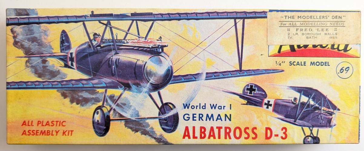AURORA  104-69 GERMAN ALBATROSS D-3