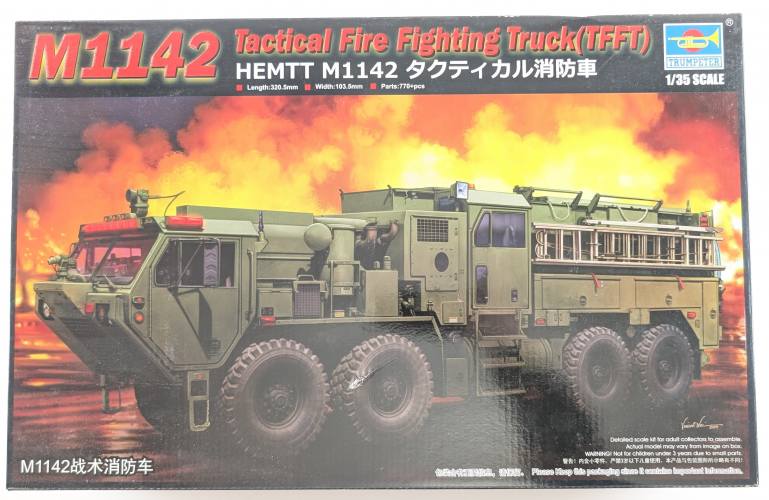 TRUMPETER MODELS 1/35 01067 M1142 TACTICAL FIREFIGHTING TRUCK