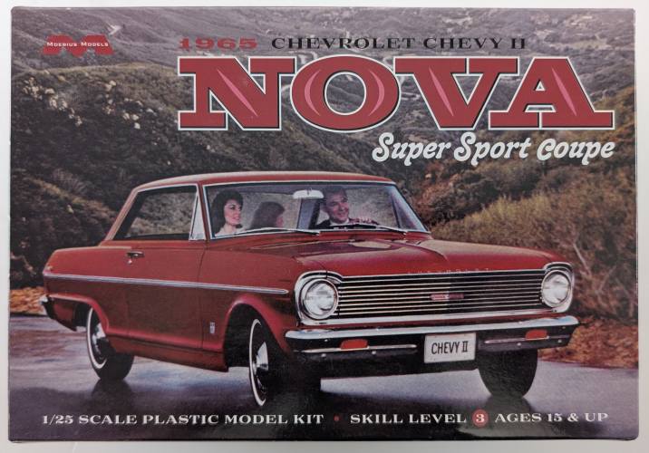 MOEBIUS 1/25 2322 1964 CHEVROLET CHEVY II NOVA SUPER SPORT COUPE