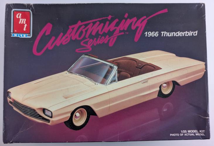 AMT 1/25 6833 CUSTOMISING SERIES 1966 THUNDERBIRD