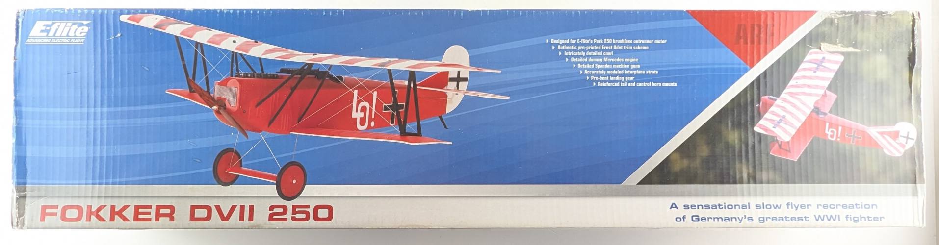 E-FLITE  FOKKER DVII 250