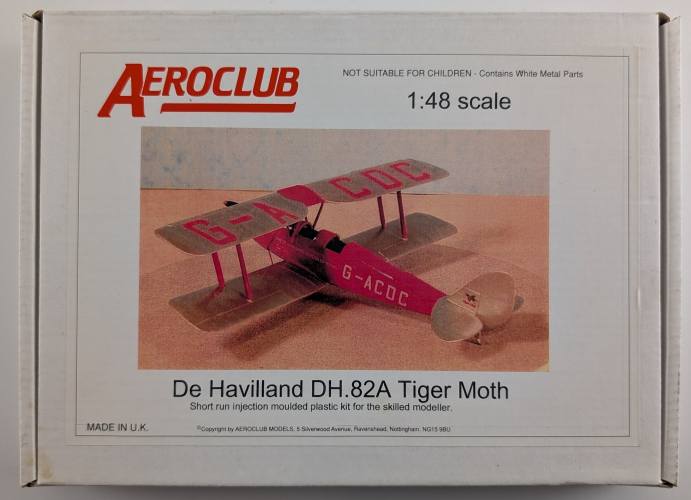 AEROCLUB 1/48 DE HAVILLAND DH.82A TIGER MOTH