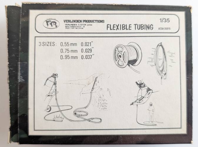 VERLINDEN PRODUCTIONS 1/35 35015 FLEXIBLE TUBING