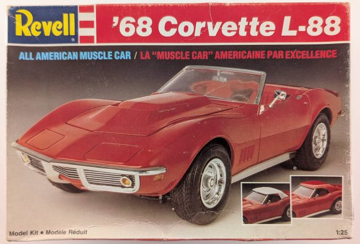 REVELL 1/25 7159 68 CORVETTE L-88