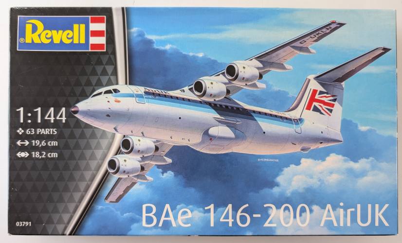 REVELL 1/144 03791 BAE 146-200 AIRUK