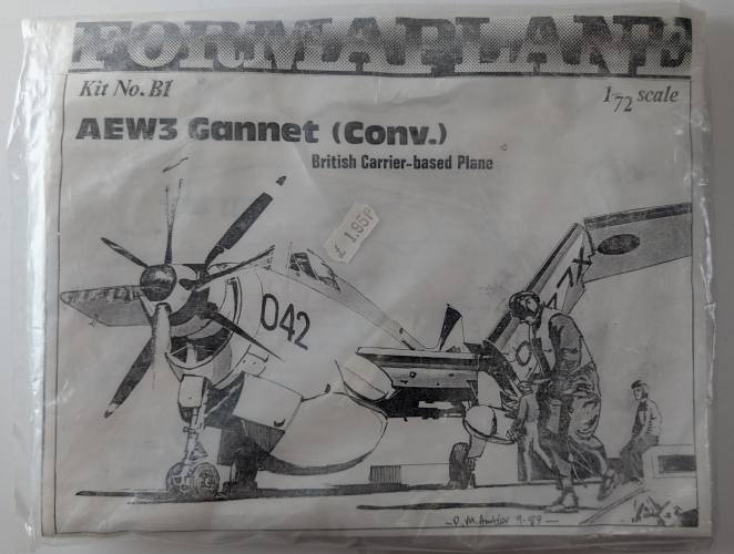 FORMAPLANE 1/72 B1 AEW3 GANNET CONVERSION
