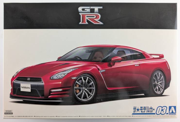 AOSHIMA 1/24 03 NISSAN SKYLINE GT-R