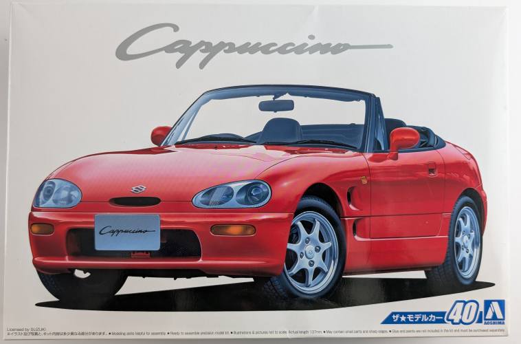 AOSHIMA 1/24 40 SUZUKI CAPPUCCINO 