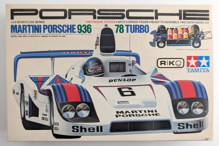 TAMIYA 1/24 2412 MARTINI PORSCHE 93678 TURBO