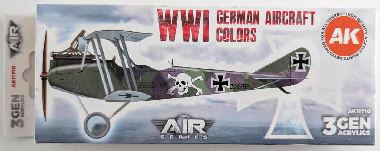 AK INTERACTIVE  AK11710 WWI GERMAN AIRCRAFT COLOURS  UK SALE ONLY 