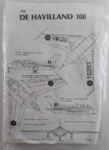 MAINTRACK  PX-026 DE HAVILLAND 108