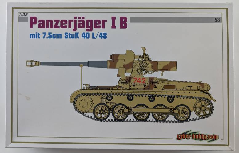 CYBER-HOBBYCOM 1/35 6673 PANZERJAGER IB 