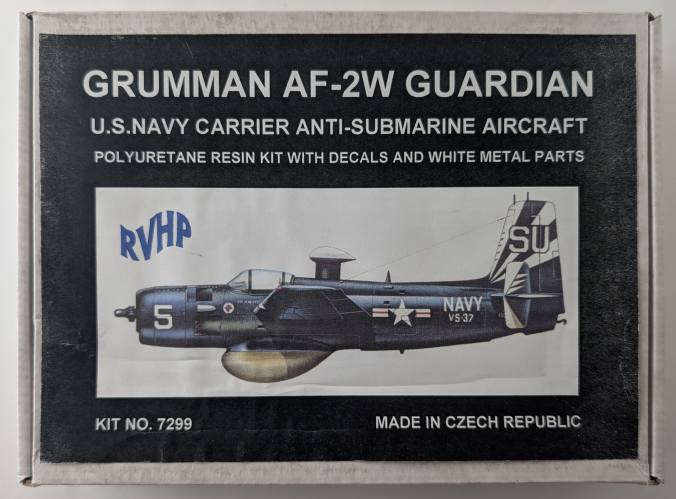 RVHP  7299 GRUMMAN AF-2W GUARDIAN