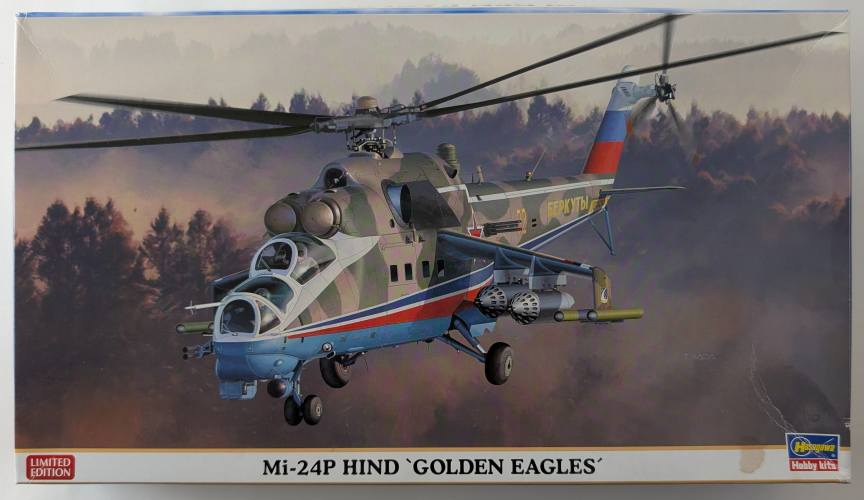 HASEGAWA 1/72 02127 MI-24P HIND GOLDEN EAGLES