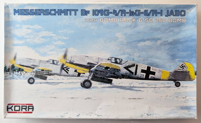 KORA 1/72 72012 MESSERSCHMITT BF 109G-4/G-6