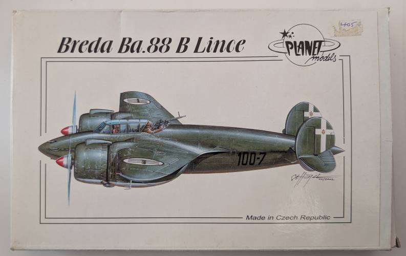 PLANET MODELS 1/72 093 BREDA BA.88 B LINCE