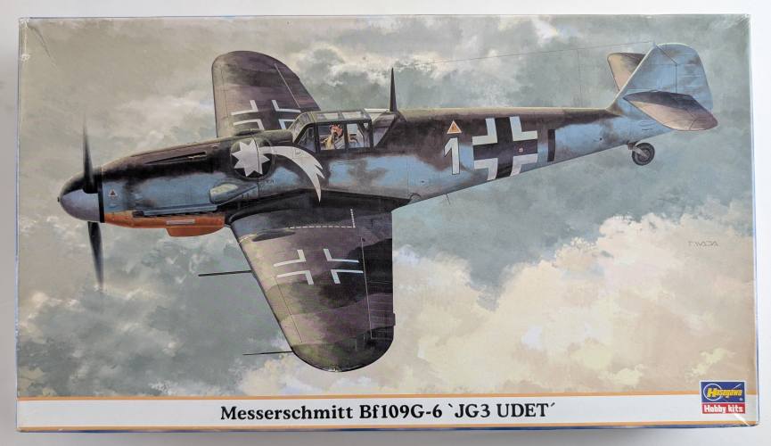 HASEGAWA 1/48 09730 MESSERSCHMITT BF109G-6 JG3 UDET