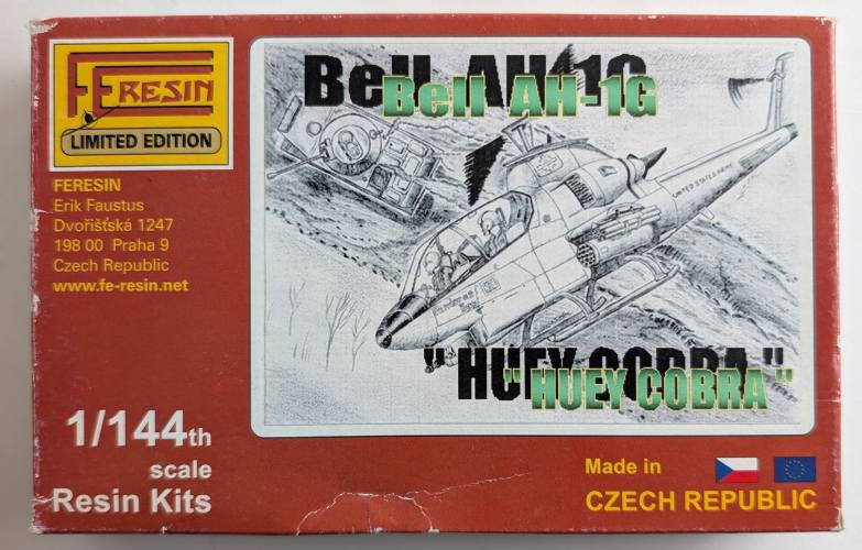 FE RESIN 1/144 144009 BELL AH-1G HUEY COBRA