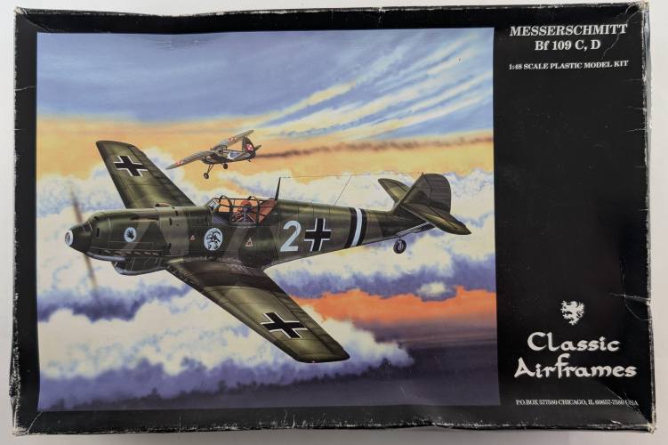 CLASSIC AIRFRAMES 1/48 4125 MESSERSCHMITT BF 109 C/D
