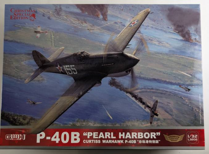 GREATWALL HOBBY 1/32 3202 P-40B PEARL HARBOR