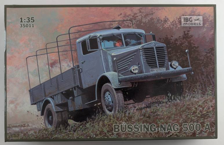IBG MODELS 1/35 35011 BUSSING-NAG 500A 