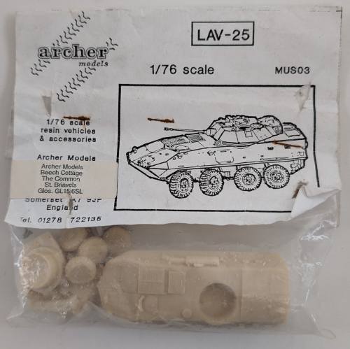 ARCHER  1/76 MUS03 LAV-25