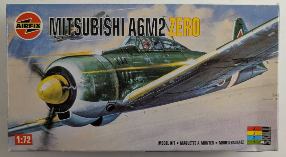 AIRFIX 1/72 01028 MITSUBISHI A6M2 ZERO