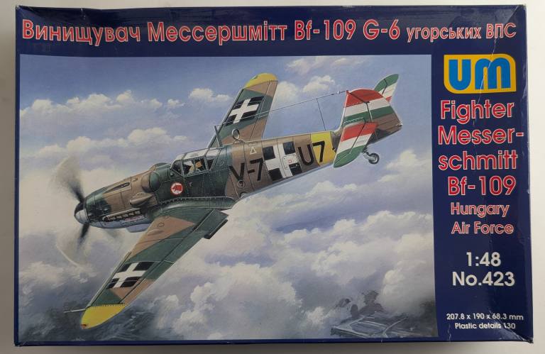 UNIMODEL 1/48 423 BF-109 G-6 MESSERSCHMITT