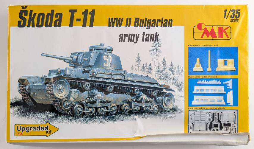 CMK 1/35 35026 SKODA T-11 WWII BULGARIAN TANK